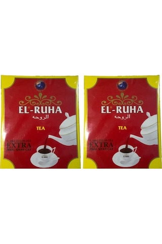 El-Ruha Ceylon Extra İthal Siyah Dökme Çay 2 x 400 G