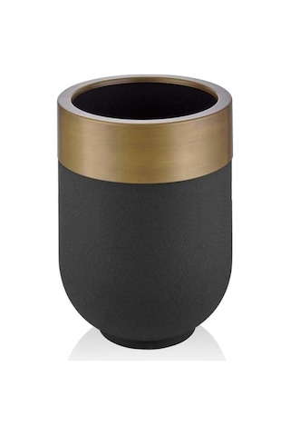 Dekoratif Eskitme Büyük Saksı , Darbuka Saksı ,50Cm