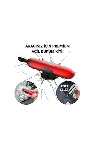 Coofbe Araç Emniyet Kemer Kesici Ve Araç Cam Kırıcı Araç Emniyet Çekici Araç Acil Durum Kiti Sharp Tool Safety Hammer