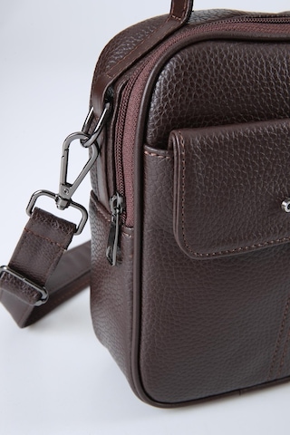 Kahve Erkek El Ve Omuz Çanta 31498 Kahve Kahverengi