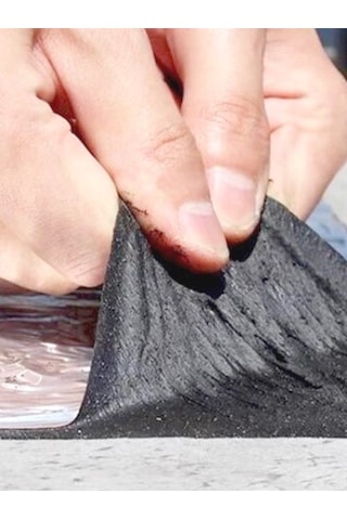 Ziftli Bitüself Oto Ses ve Su Yalıtımı Bandı 15cmx10m Alüminyum Kaplı Çatı İzolasyon Alubütil Bitüm