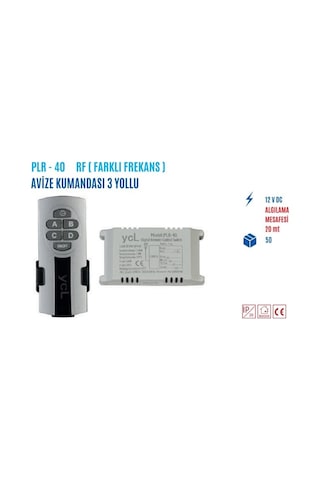 Ycl Plr-40 4x1000w 4 Yollu Avize Kumandası