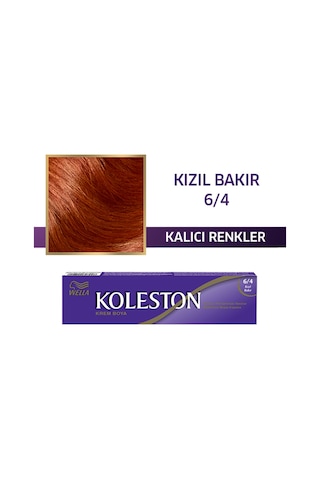 Wella Koleston Koleston Single Tüp Saç Boyası 6/4 Kızıl Bakır
