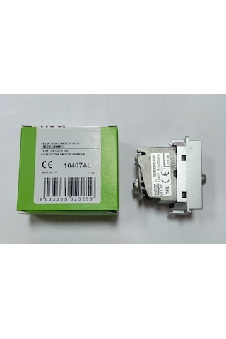 Alüminyum Sat Uydu Prizi F Konnektörlü 1m