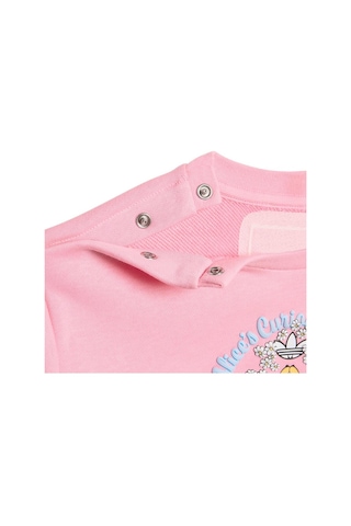 Adidas Bebek Pembe Eşofman Crew Set Ke0479 Pembe
