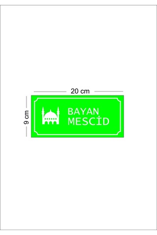 Mescid Yönlendirme Levhası