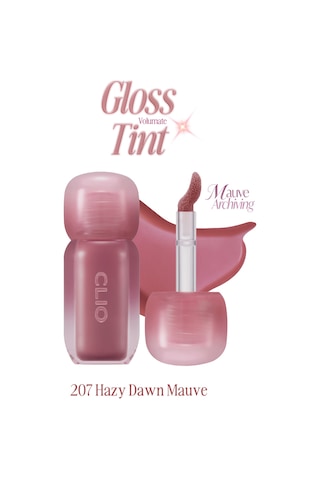 Pigmentli, Parlak Bitişli Dolgunlaştırıcı Lip Gloss Clıo Volumate Gloss 207 Hazy Dawn Mauve