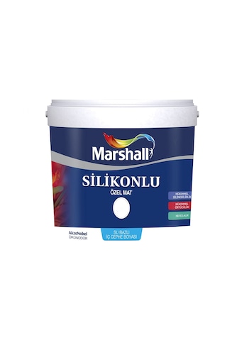 Marshall Silikonlu Özel Mat Iç Cephe Duvar Boyası 15 Lt 20 Kg