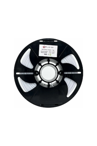 Elas Pet-g Plus Filament Beyaz 1.75mm 1kg