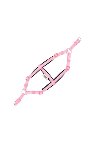 Doggie Konfor Ronin Dokuma Göğüs Tasması Pembe 1 x 30 35 CM Pembe