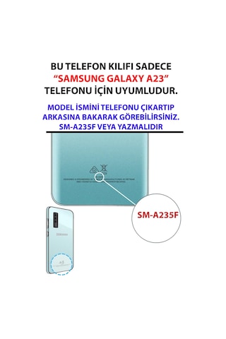 Samsung Galaxy A23 Uyumlu Atatürk Temalı Asalet Ve Bozkurt Baskılı Silikon Kılıf