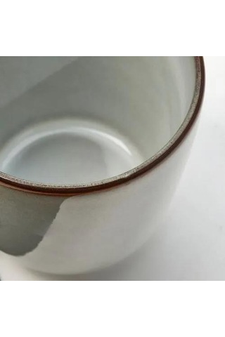 Gladelig 4 Adet Espresso Fincanı, Gri, 10 Cl Kumlu-sırlı Yüzey,