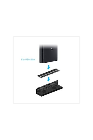 Dobe PS4 Multi Fonksiyonel Stand (Slim/Fat Uyumlu) - Tp4-891
