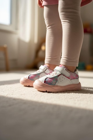 Tuğba Ortopedi 113 Bebek Deri Sneaker Beyaz/pembe