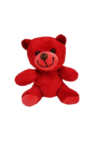 Kırmızı Peluş Oyuncak Ayıcık Belirtilmemiş