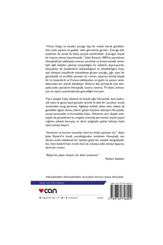 Havuçkafa - Jules Renard - Can Yayınları