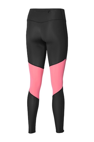 Mizuno Core Long Kadın Tayt Siyah Pembe Siyah