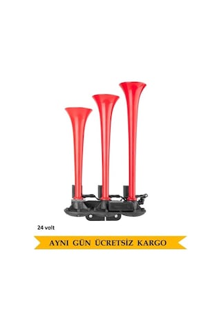 Seger 86Eh 24 Volt Arap Saydırmalı Korna ( Dali Dali Korna )