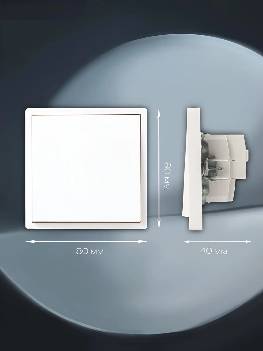 Laıtys Beyaz Tek Düğmeli Anahtar 224140065