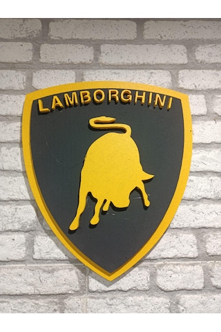 Lamborghini Logo 50x50 Lamborghini Araç Logo Lamborghini Marka Logo Lamborghini 3d Logo