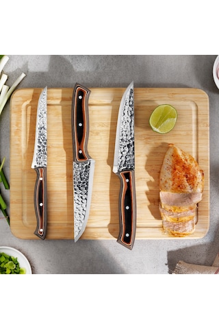 Schafer Prochef Bıçak Seti 3 Parça-ınox Inox