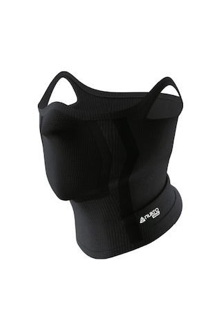 Nukrotech Nukrowear Airflex Kulak Askılı Yarım Balaklava Siyah