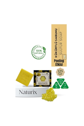 Naturix Kükürtlü Sabun 125 G