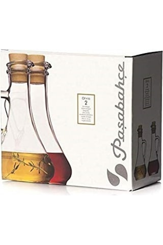 Paşabahçe 2'Li Mantar Kapaklı Yağlık Sirkelik 80109