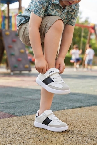 Vicco Flex Beyaz Anatomik Rahat Sneaker Çocuk Ayakkabı 346.f26k.263