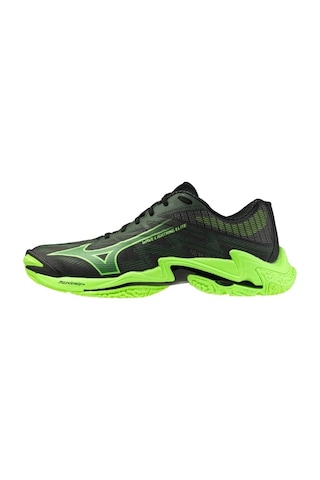 Mizuno Wave Lightning Elite Erkek Voleybol Ayakkabısı Siyah / Yeşil Çok Renkli