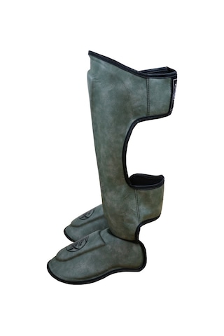 Dragondo 40715-p Kaval Ayak Koruyucu Gri Profesyonel Kick Boks Kaval Koruyucu Gri