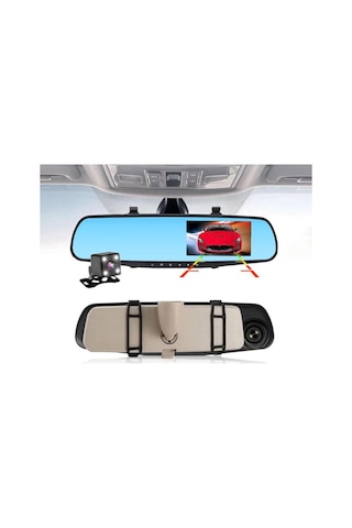 Zhltools Kameralı Dikiz Aynası Geri Görüş Kameralı Park Sensörü 1080p