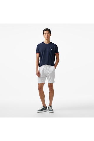 Nautica Erkek Lacivert Regular Fit T-shirt Düz V55225t Lacivert