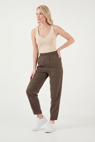 Lela Bayan Pantolon 668yp5456 Kahve Kahve