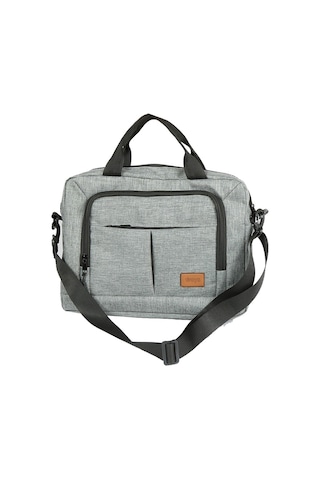 Woys Bags 15.6" Gri Evrak Bilgisayar Notebook Laptop Çantası