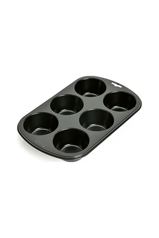 Für 6 Muffins 29 X 18 Cm Standardgröße Antihaftbeschichtet Kurze Backzeit Für Süße Und Herzhafte Rezepte Çok Renkli
