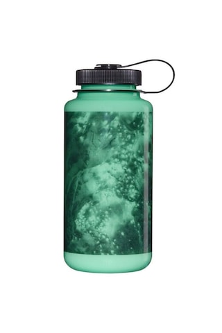 Nalgene Wide Mouth 32 Oz Suluk Matara 1 Litre Glowyld Worms 682025-0033 Yeşil