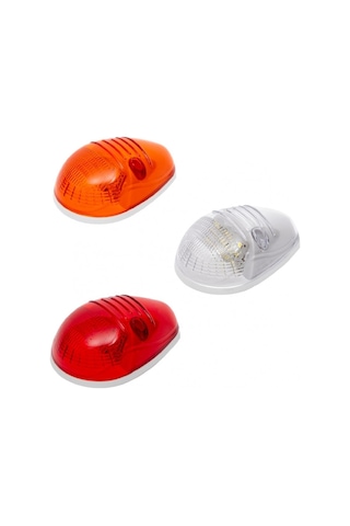 Ahmet Otomotiv Mini Marker Kırmızı Tepe Lamba Ledli Universal 12v-24v