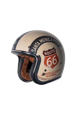 Torc T-50 PCH Açık Motosiklet Kaskı Gümüş