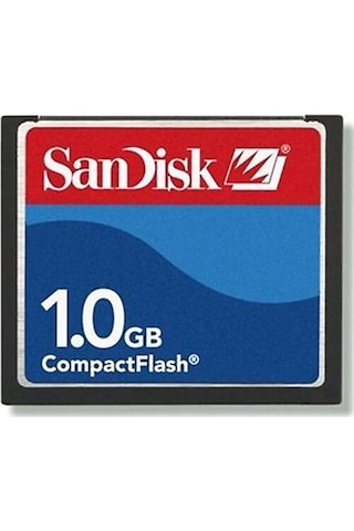 Sandisk Compact Flash 1 Gb Cf Hafıza Kartı Cnc Tezgah Makina Hafıza Kartı