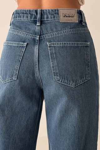 Lacarino 7714 W.leg Kadın Jean Pantolon Ashley Blue