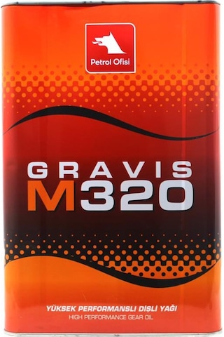 Petrol Ofisi Gravis M 320 Dişli ve Redüktör Yağı 16 KG