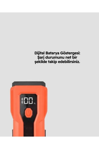 Gld-spt- Su Geçirmez Bisiklet Işığı 5000 Mah Powerbankli Ön Far