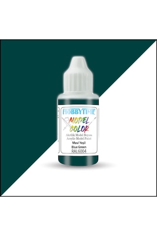 Hobbytime 459 18 Ml. Ral6004 Mavi Yeşil Blue Green Akrilik Model Boyası