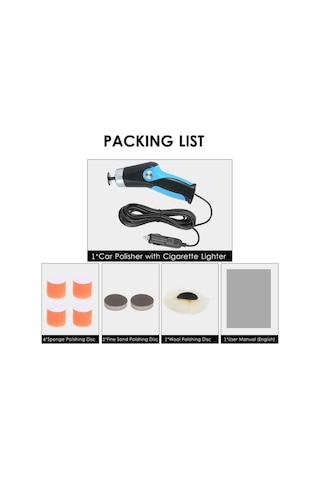 Novahub 60w Mini Cila Makinesi - 8500 Rpm'a Uygun Hız Ayarı, Araç Yüzey Parlatma & Çizik Giderme