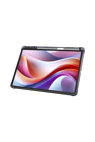 Lenovo M11 Tb-330fu 11inç 2024 Kılıf Kalem Bölmeli Trifolding Case