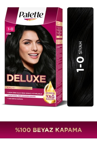 Schwarzkopf Palette Deluxe 1 - 0 Siyah Saç Boyası