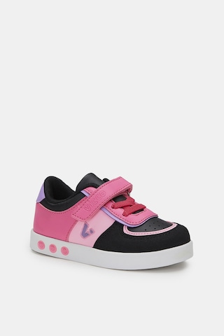 Vicco Sam Işıklı Kız Bebek Siyah/fuşya Sneaker Siyah - Fuşya