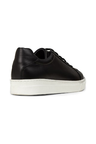 Deery Erkek Hakiki Deri Siyah Sneaker Ayakkabı - 02018msyhc02 Siyah