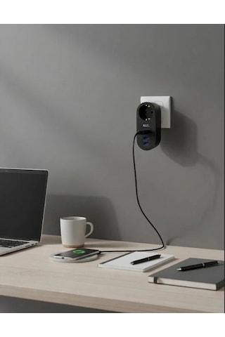 Ftr-07 2xusb 1xtypec Termal Akım Korumalı Isıya Dayanıklı Tekli Priz Diğer